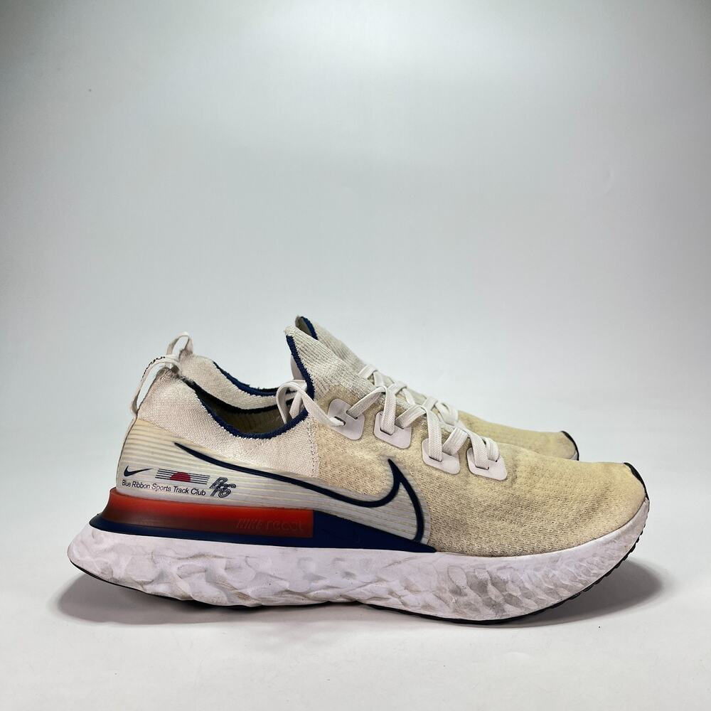 Nike React Infinity Run Flyknit Blue Ribbon Sports Running Shoes Men's Size 12